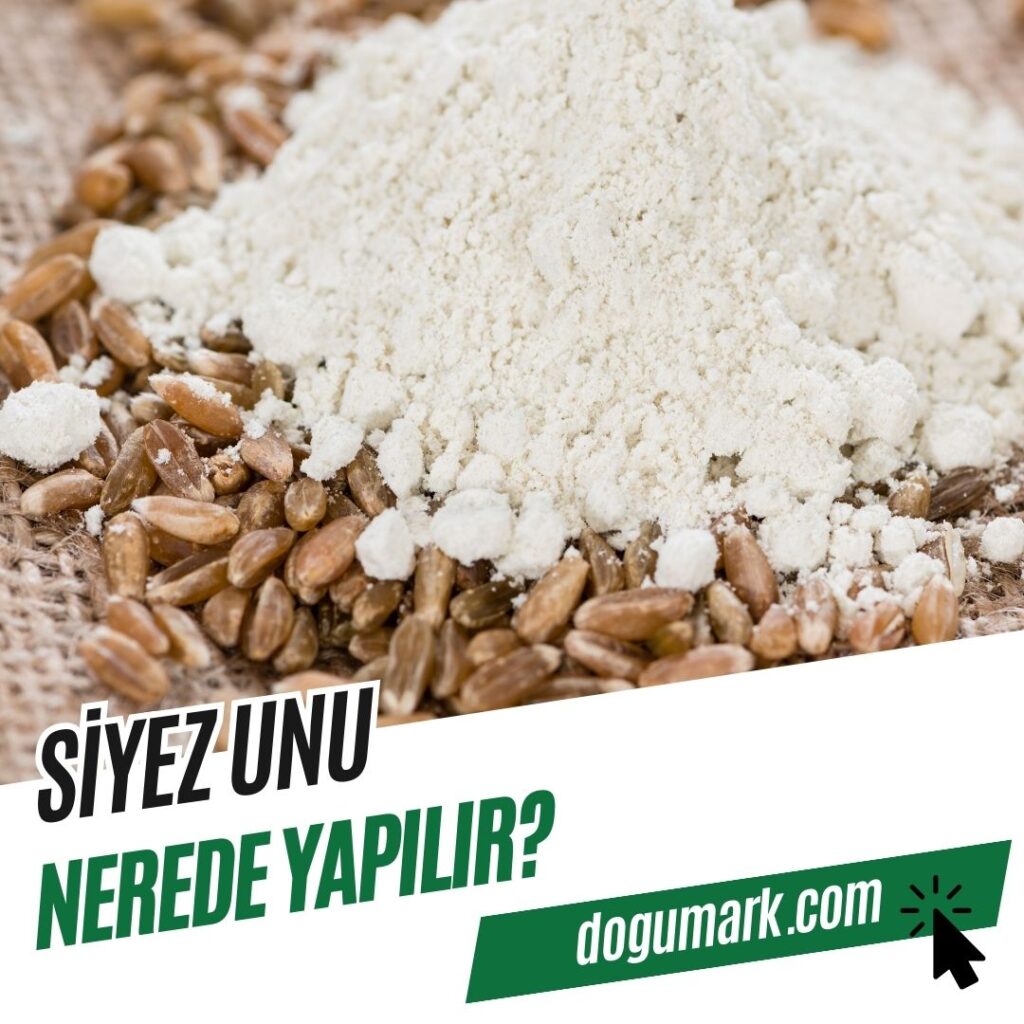 Siyez Unu Türkiye'de Nerede Yapılır