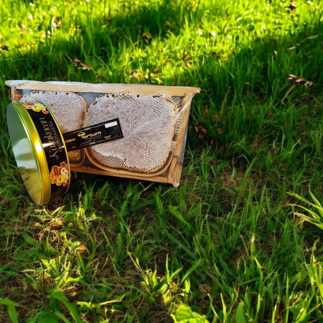 Analizli Şekersiz Hakiki Karakovan Petek Balı (1400-1700g Arası)