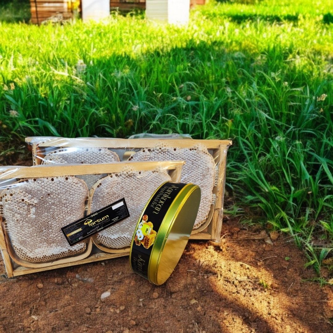 Analizli Şekersiz Hakiki Karakovan Petek Balı (4500-5000g Arası)