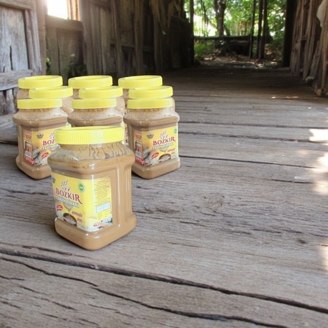 Bozkır Taş Değirmen Kepeksiz Tahin - Çifte Kavrulmuş (Net 9350g)
