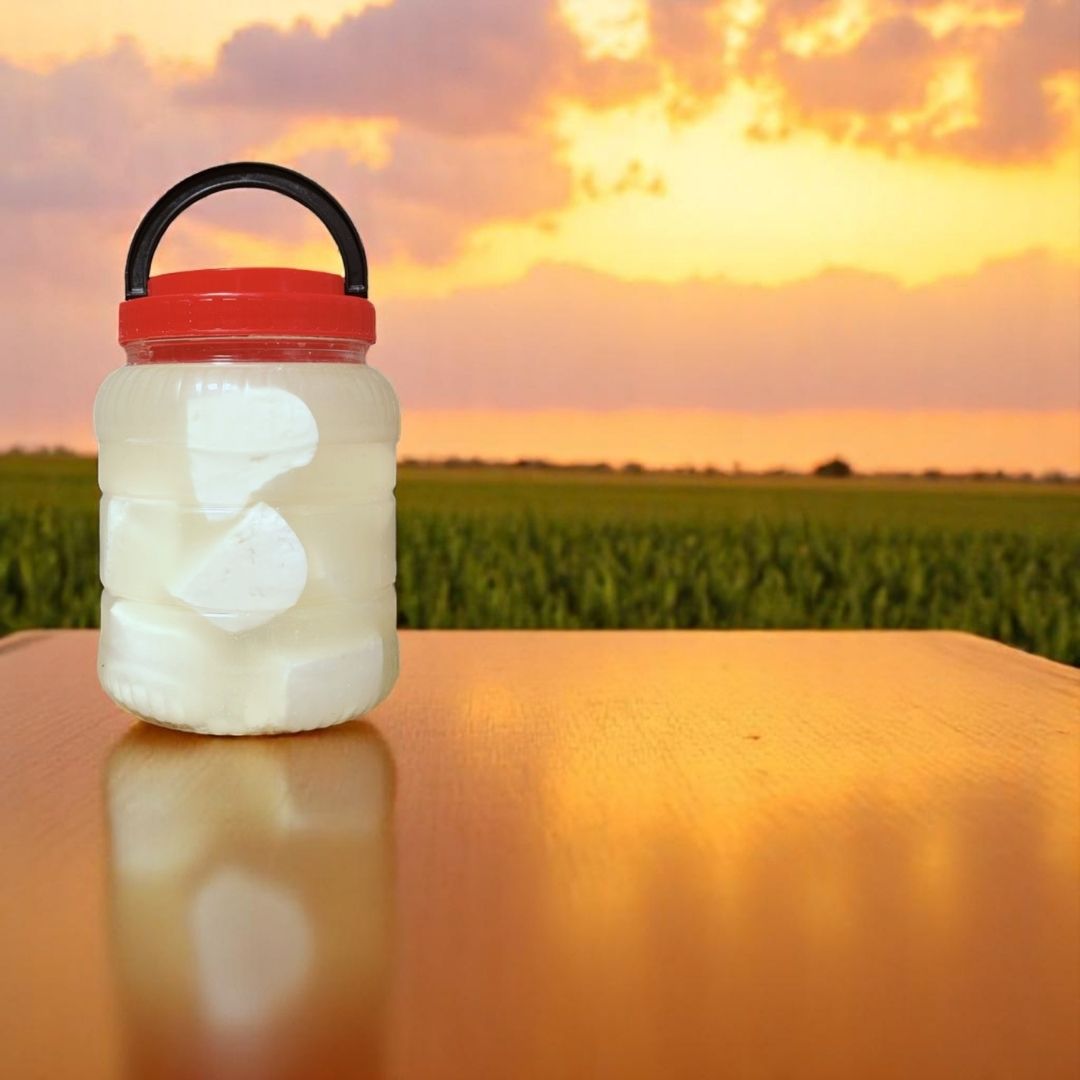 Dökme Köy Tipi Salamura Taze Beyaz Peynir - Yağlı - İnek (1 Kg)