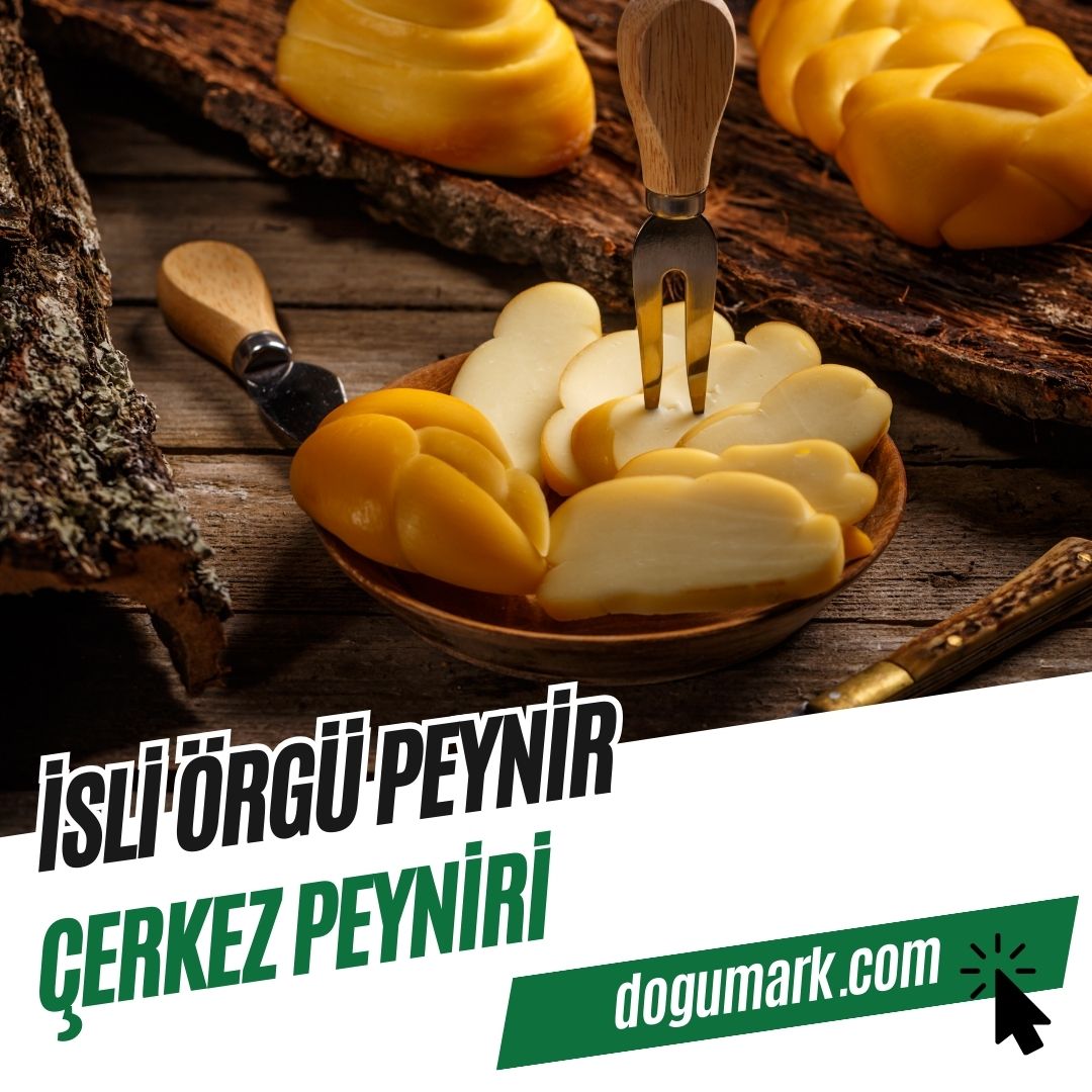 İsli Örgü Peynir - Çerkez Peyniri (300g)