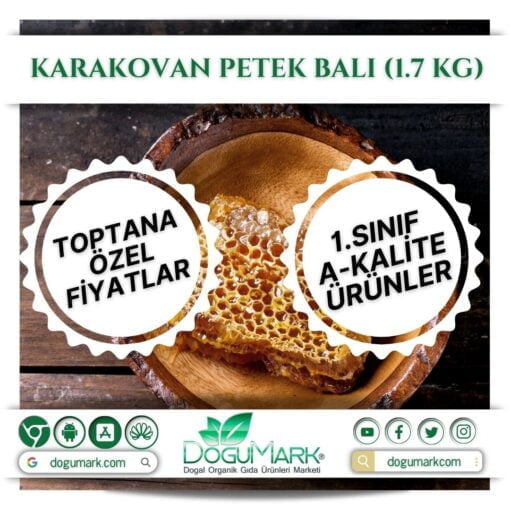 Karakovan Petek Balı (1.7 Kg)