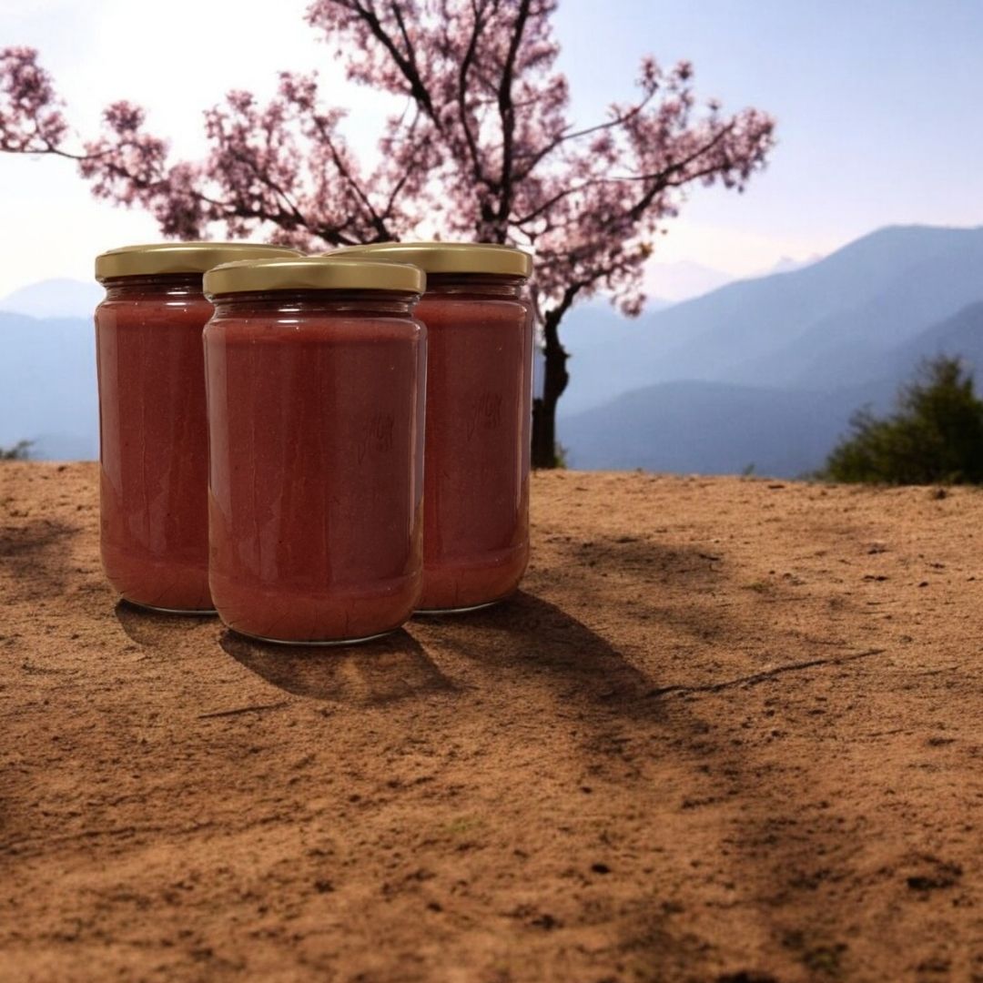 Katkısız Doğal Ev Yapımı Kızılcık Marmelatı (3 Kavanoz 2550g)