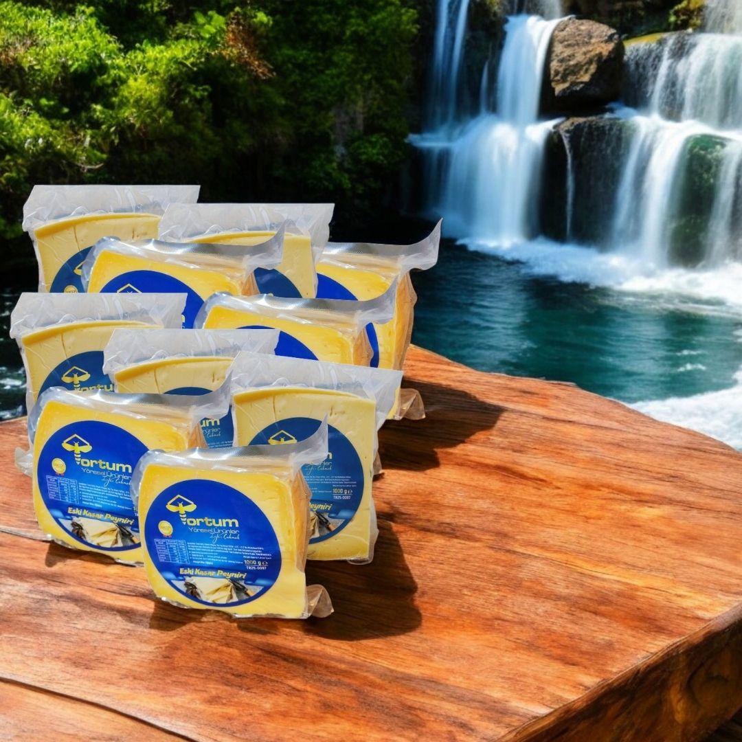 Katkısız Doğal Hakiki Tam Yağlı Eski Kaşar Peyniri (10 Pkt 10 Kg)