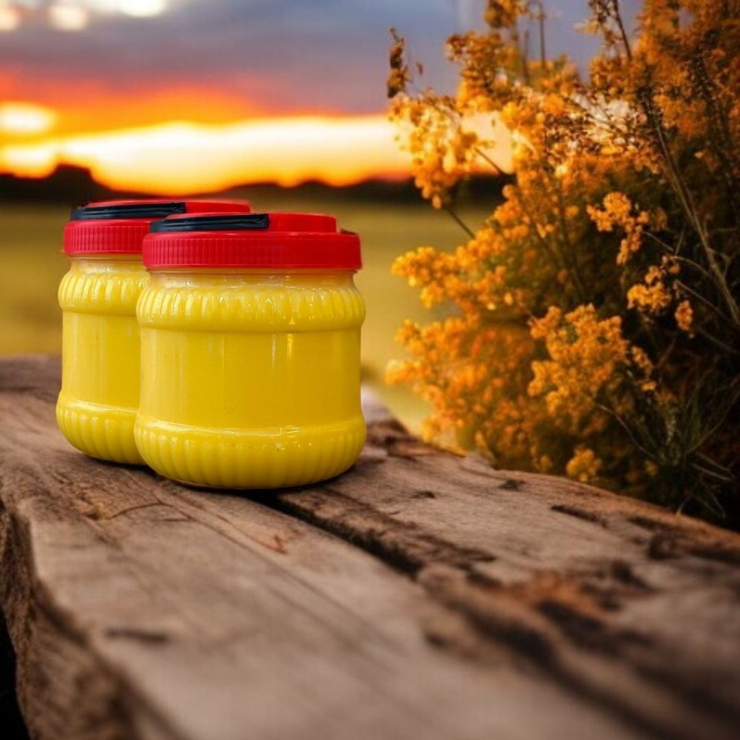 Katkısız Sade Sarı Yağ - Eritilmiş Saf - Ghee (2 Kg Pet) Dökme