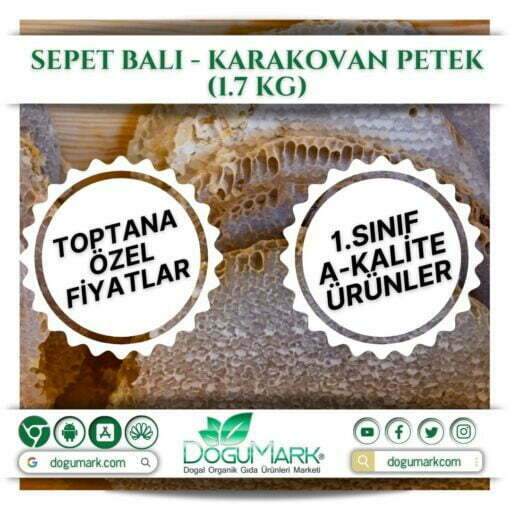 Sepet Balı - Karakovan Petek (1.7 Kg)