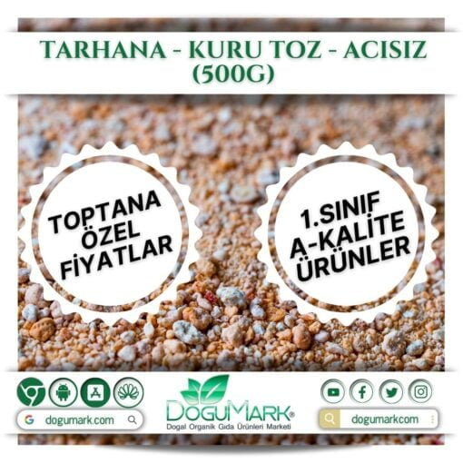 Tarhana - Kuru Toz - Acısız (500g)