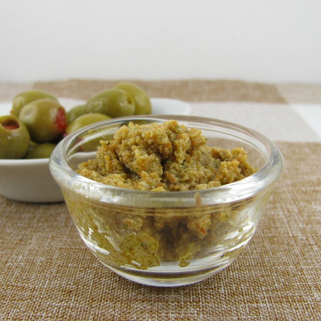 Çeşnili Yeşil Zeytin Ezmesi (175g)