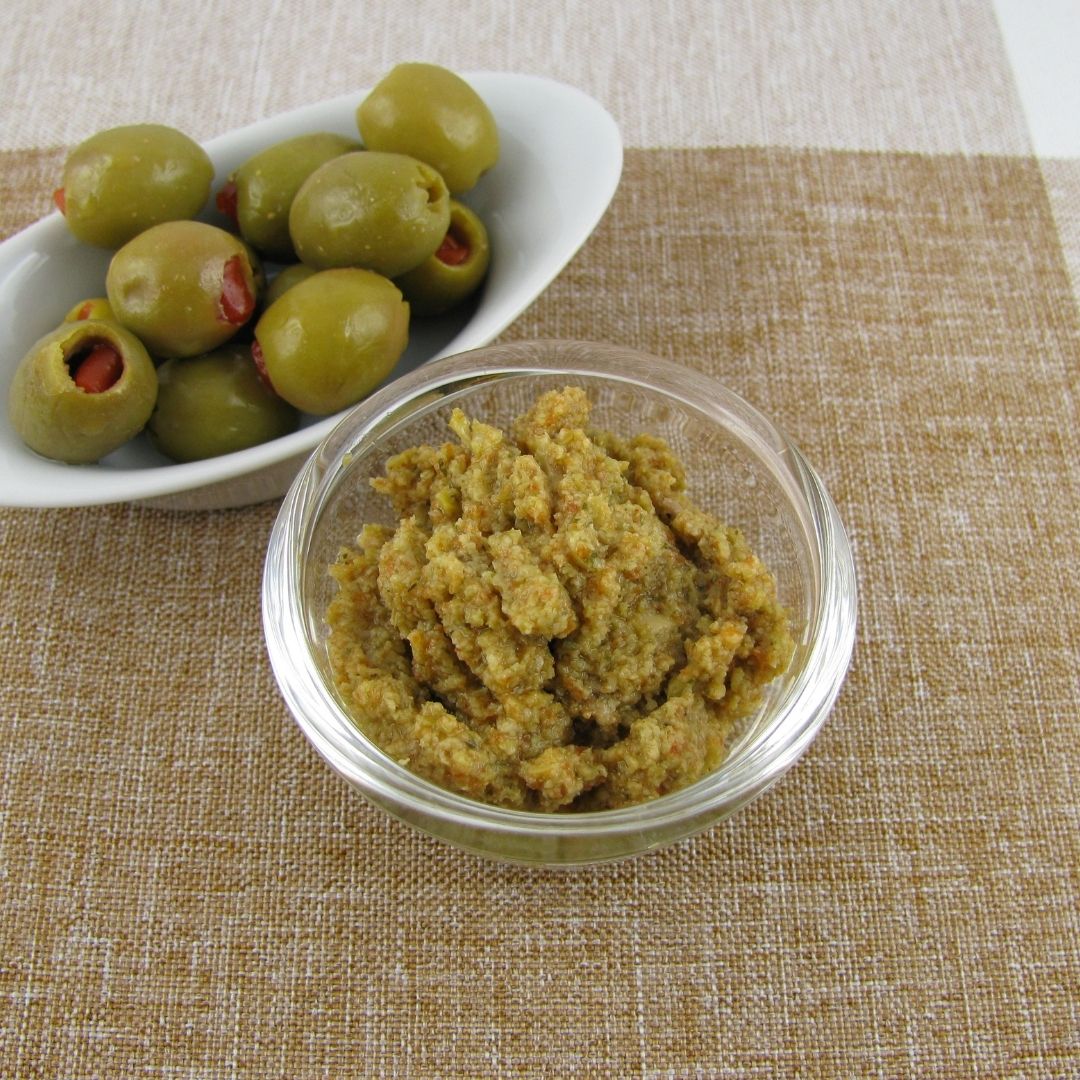 Çeşnili Yeşil Zeytin Ezmesi (175g)