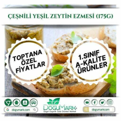Çeşnili Yeşil Zeytin Ezmesi (175g)