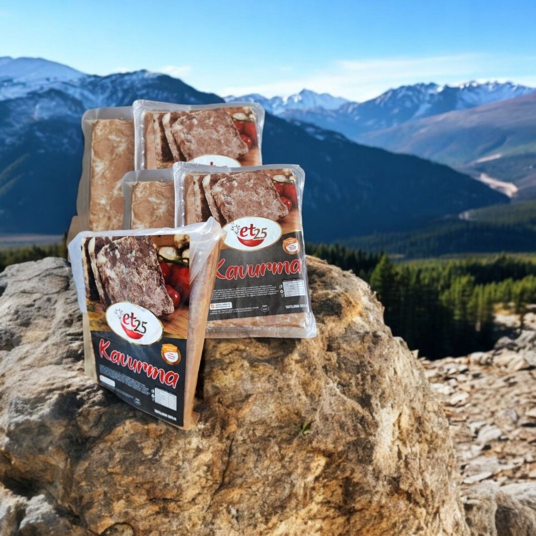 Katkısız Hakiki Dana Et Kavurma (2100-2300g Arası) 5 Paket