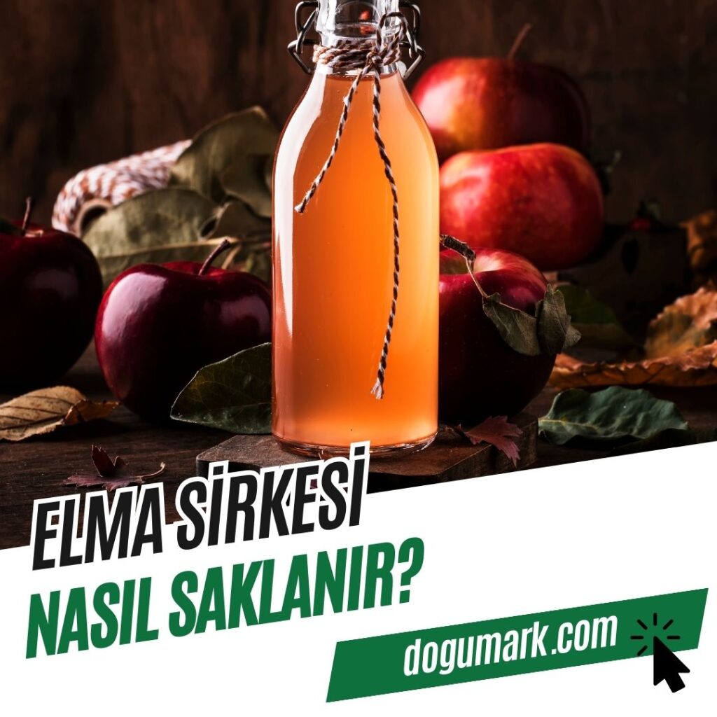 Elma Sirkesi Nasıl Saklanır