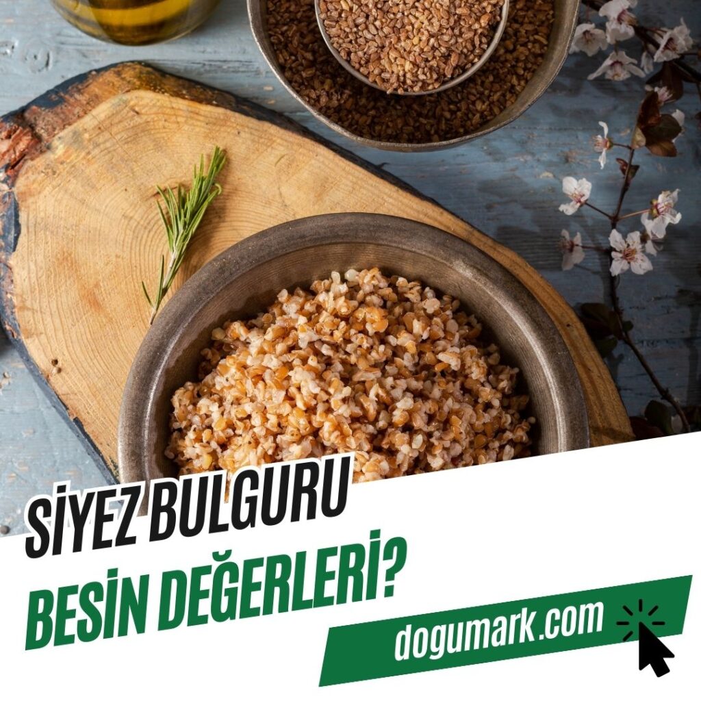 Siyez Bulguru Besin Değerleri