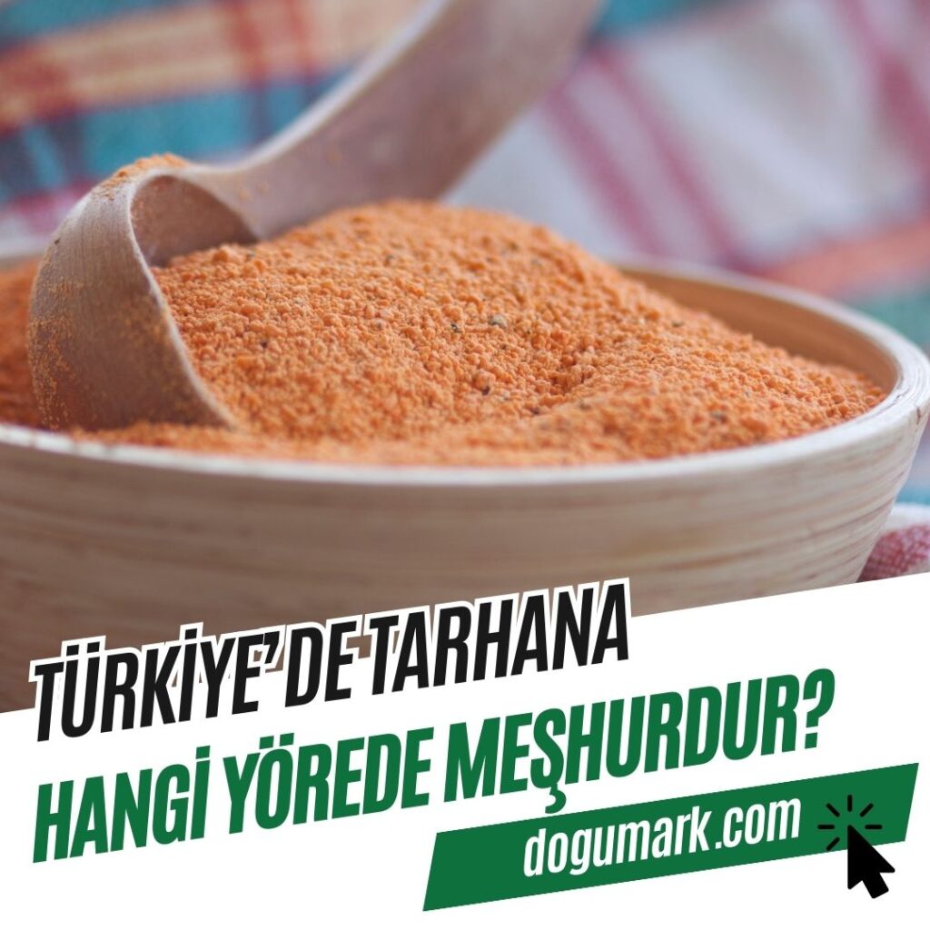 Türkiye'de Tarhana Hangi Yörede Meşhurdur