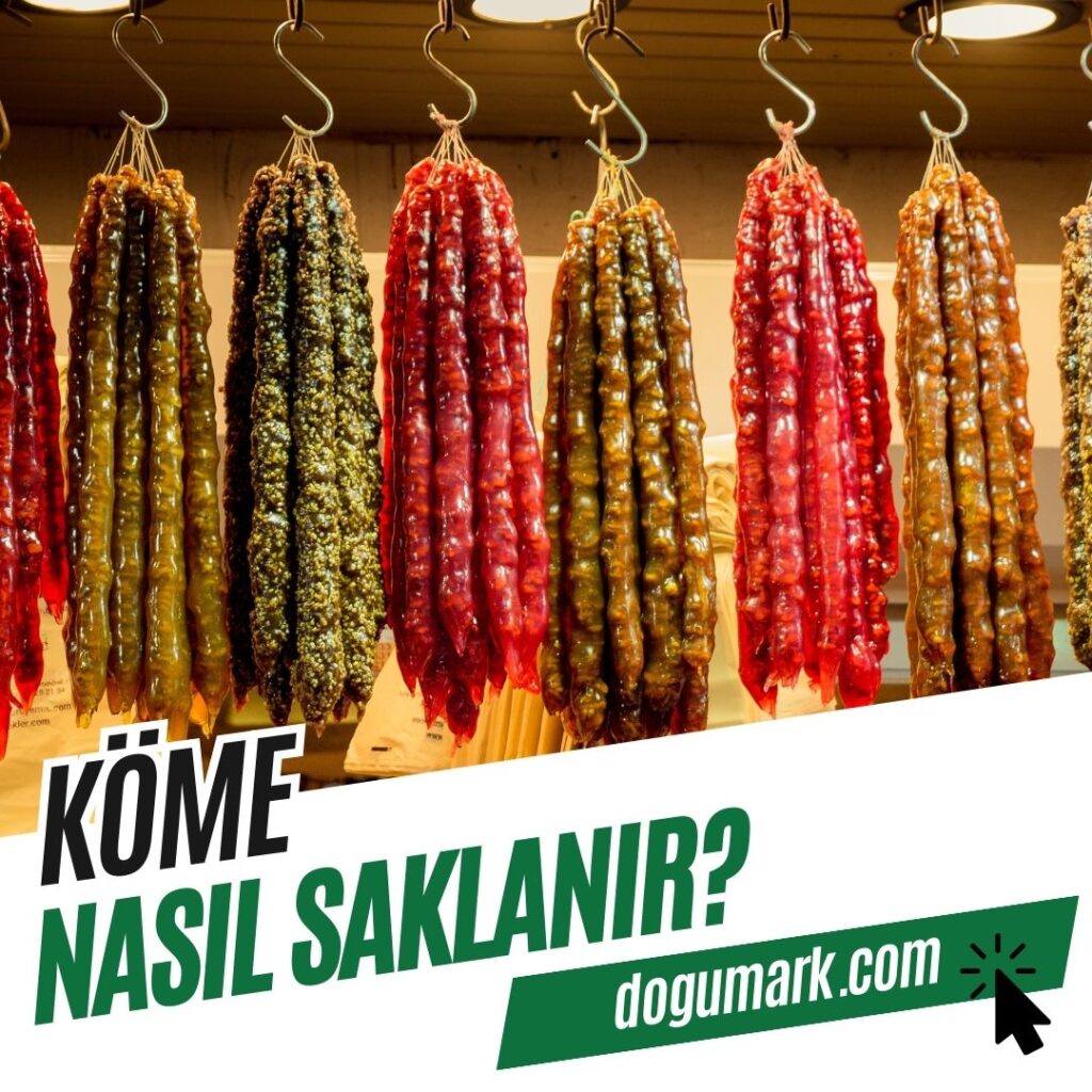 Köme Nasıl Saklanır