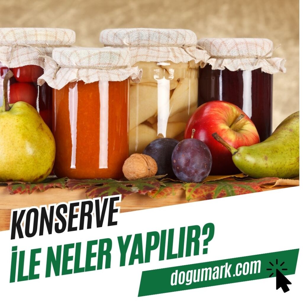 Konserve ile Neler Yapılır