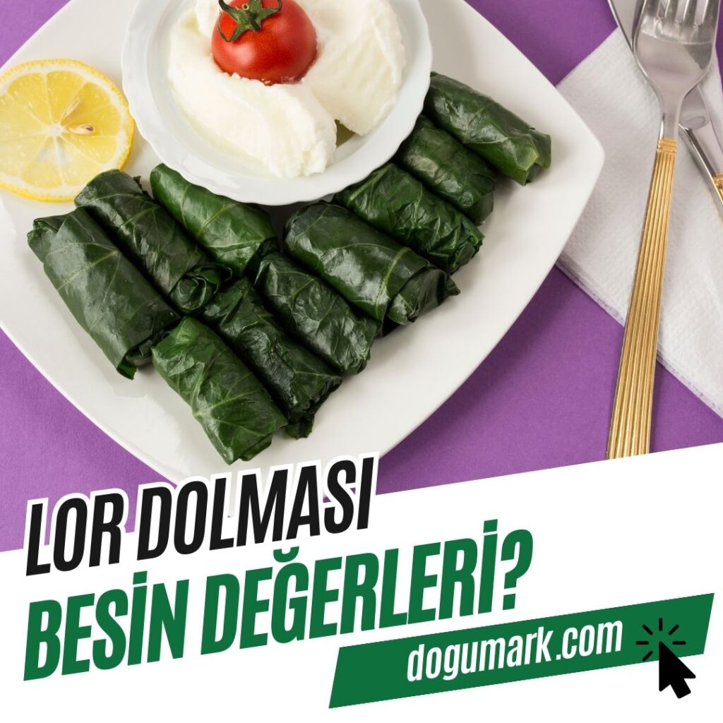 Lor Dolması Besin Değerleri