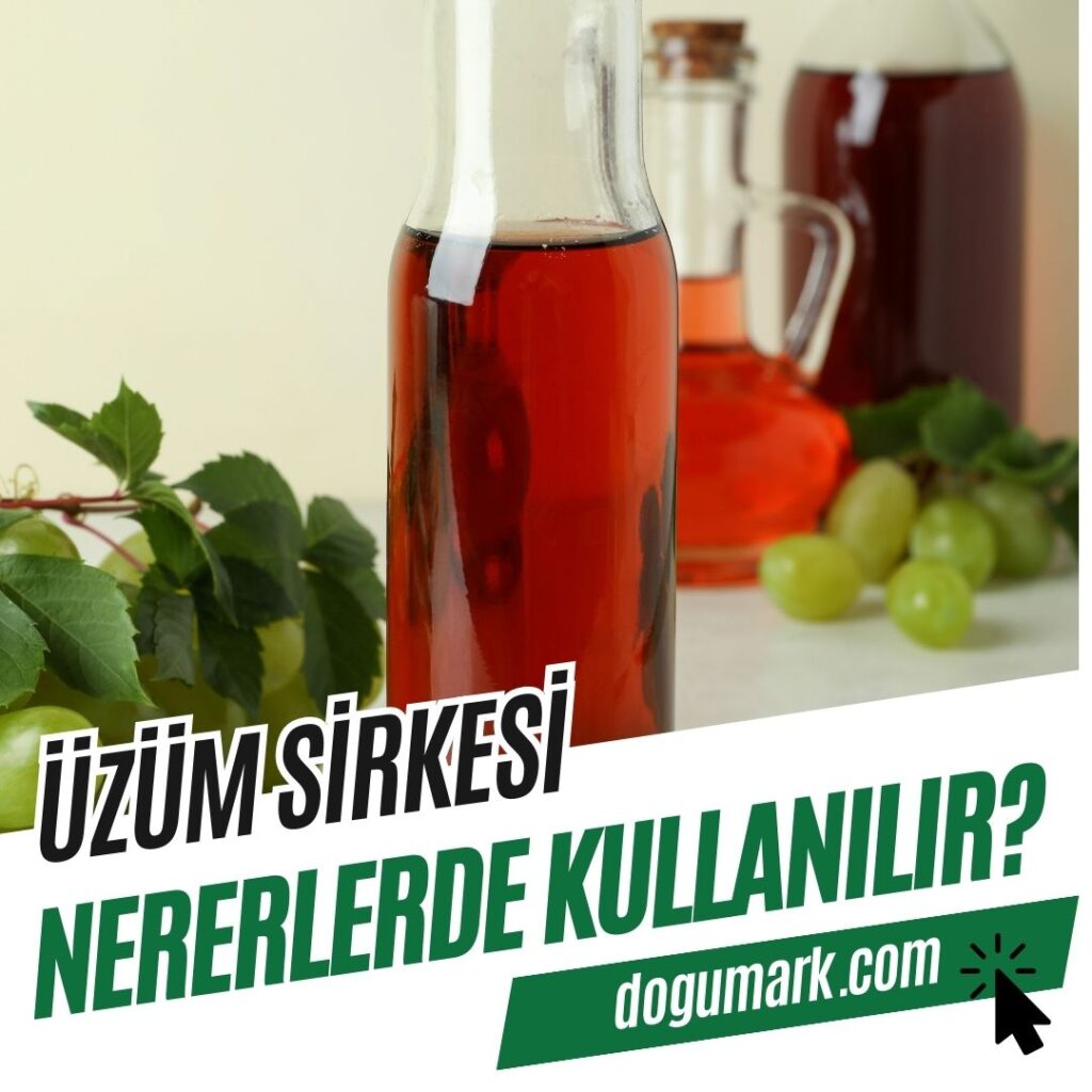 Üzüm Sirkesi Nerelerde Kullanılır
