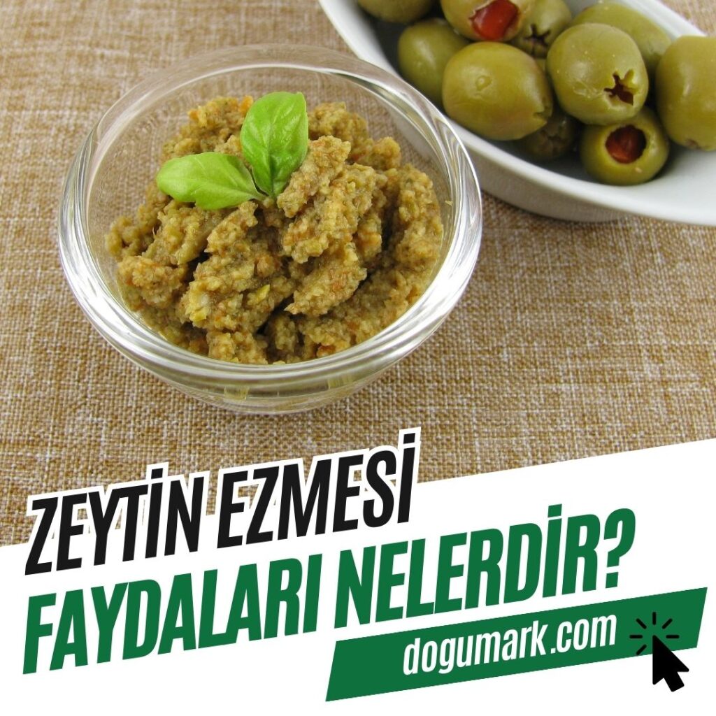 Zeytin Ezmesi Faydaları Nelerdir