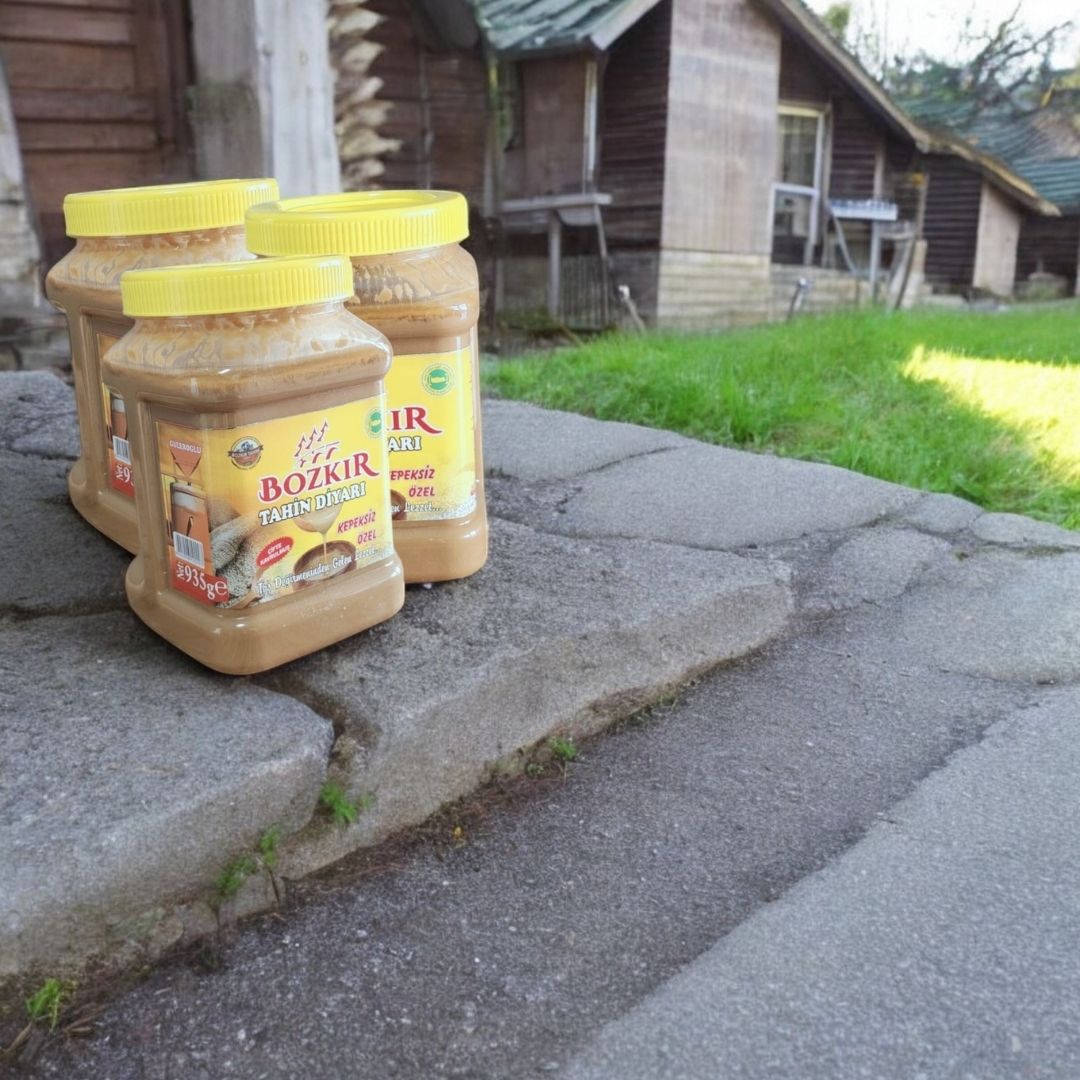 Bozkır Taş Değirmen Kepeksiz Tahin - Çifte Kavrulmuş (Net 2805g)