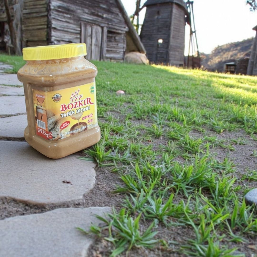 Bozkır Taş Değirmen Kepeksiz Tahin - Çifte Kavrulmuş (Net 935g)