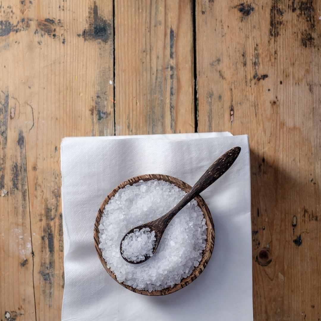İyotsuz (Granül İri Beyaz) Salamura Doğal Kaya Tuzu (1 Kg)-1