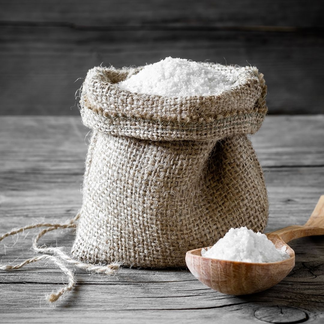 İyotsuz (Öğütülmüş İnce Beyaz) Doğal Kaya Tuzu (1 Kg)-1