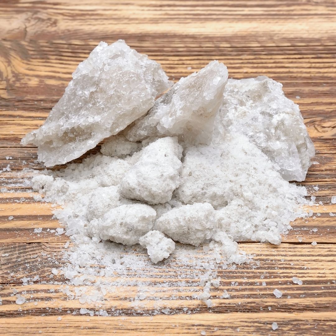 İyotsuz (Öğütülmüş İnce Beyaz) Doğal Kaya Tuzu (1 Kg)-1