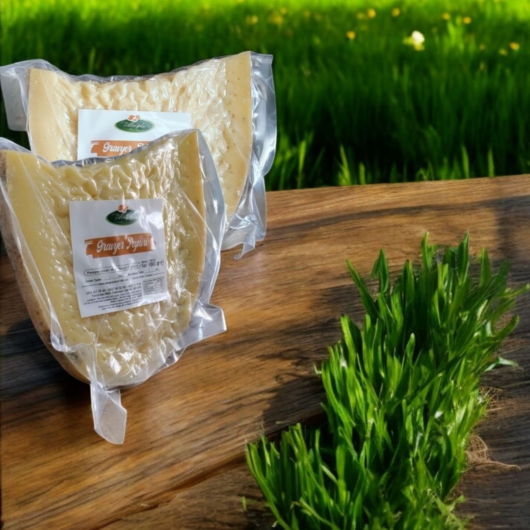 Katkısız Doğal Hakiki Kars Gravyeri - Gravyer Peyniri (1 Kg)