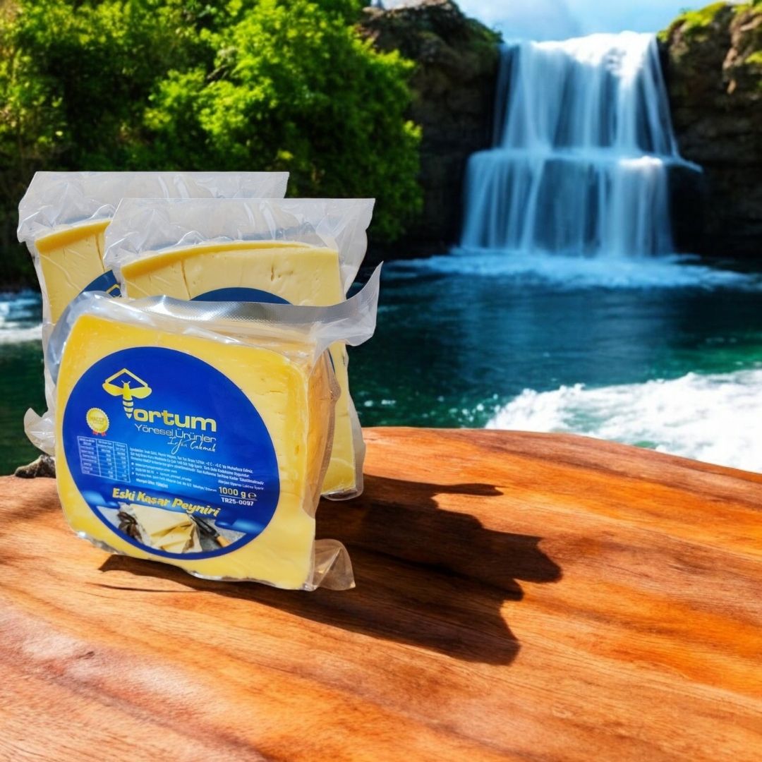 Katkısız Doğal Hakiki Tam Yağlı Eski Kaşar Peyniri (3 Paket 3 Kg)