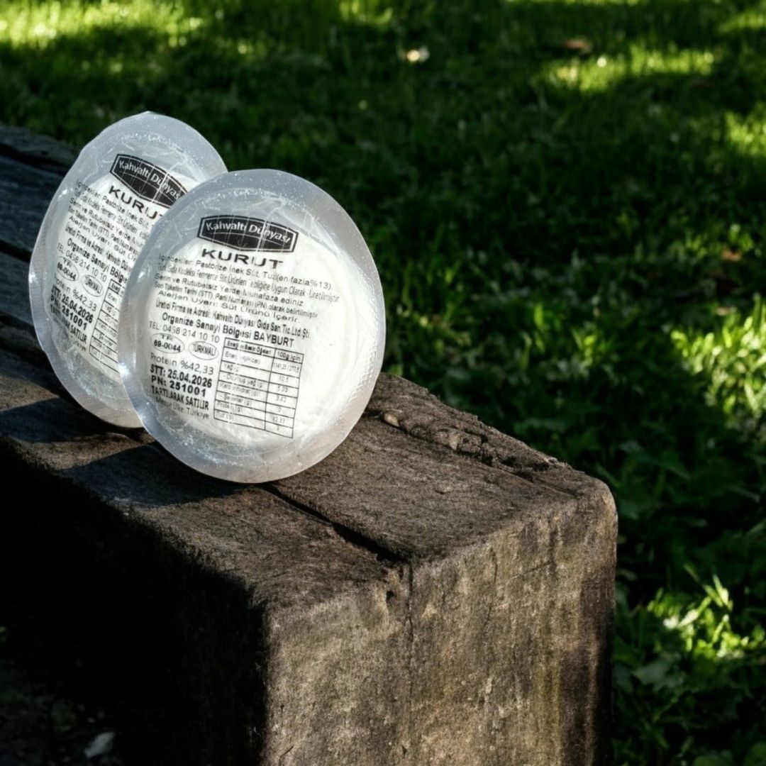 Doğal Keş Peyniri - Kurut - Kurutulmuş Yoğurt (2 Adet 500g)