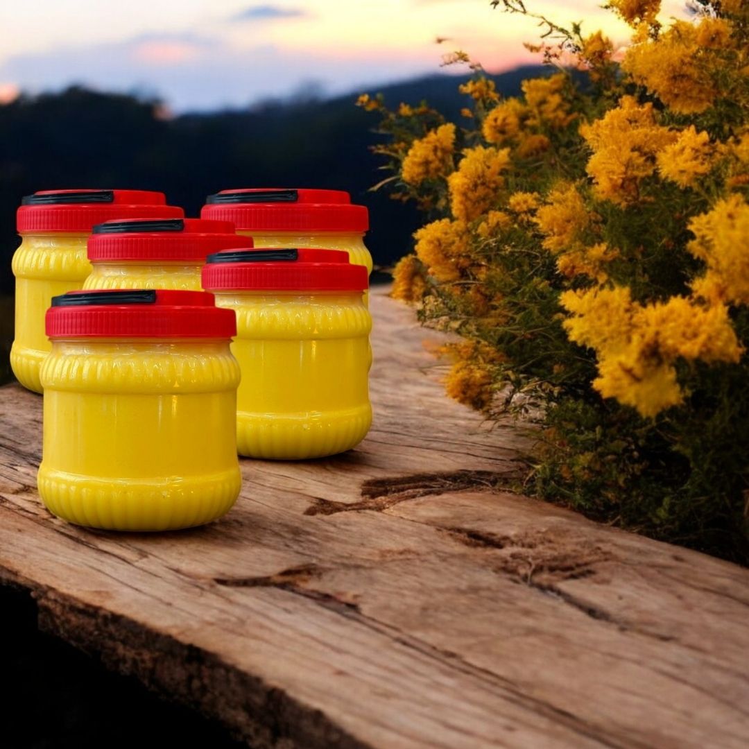 Katkısız Sade Sarı Yağ - Eritilmiş Saf - Ghee (5 Kg Pet) Dökme