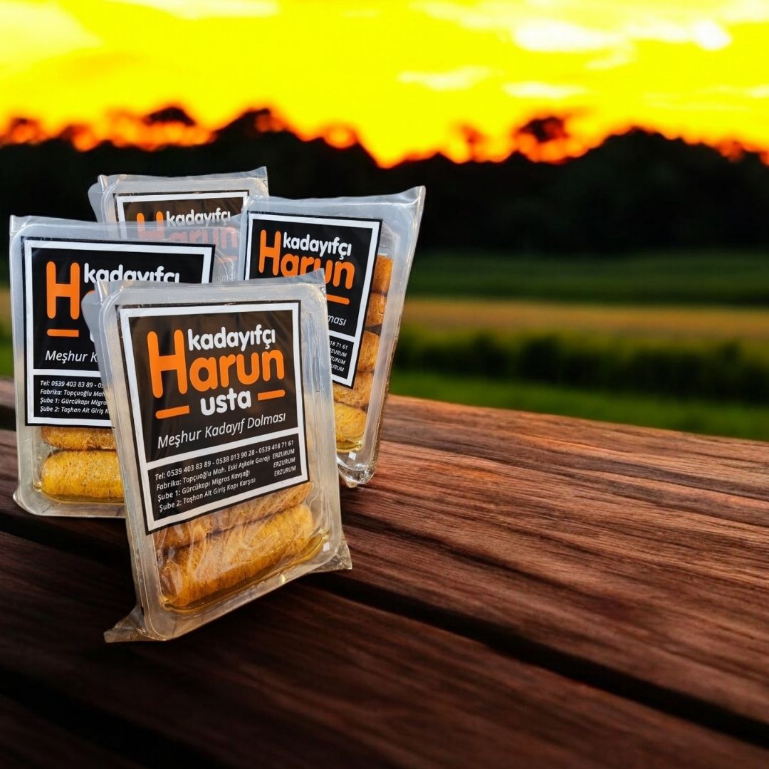 Cevizli Erzurum Kadayıf Dolması - Pişmiş (10 Paket 50 Adet 5 Kg)