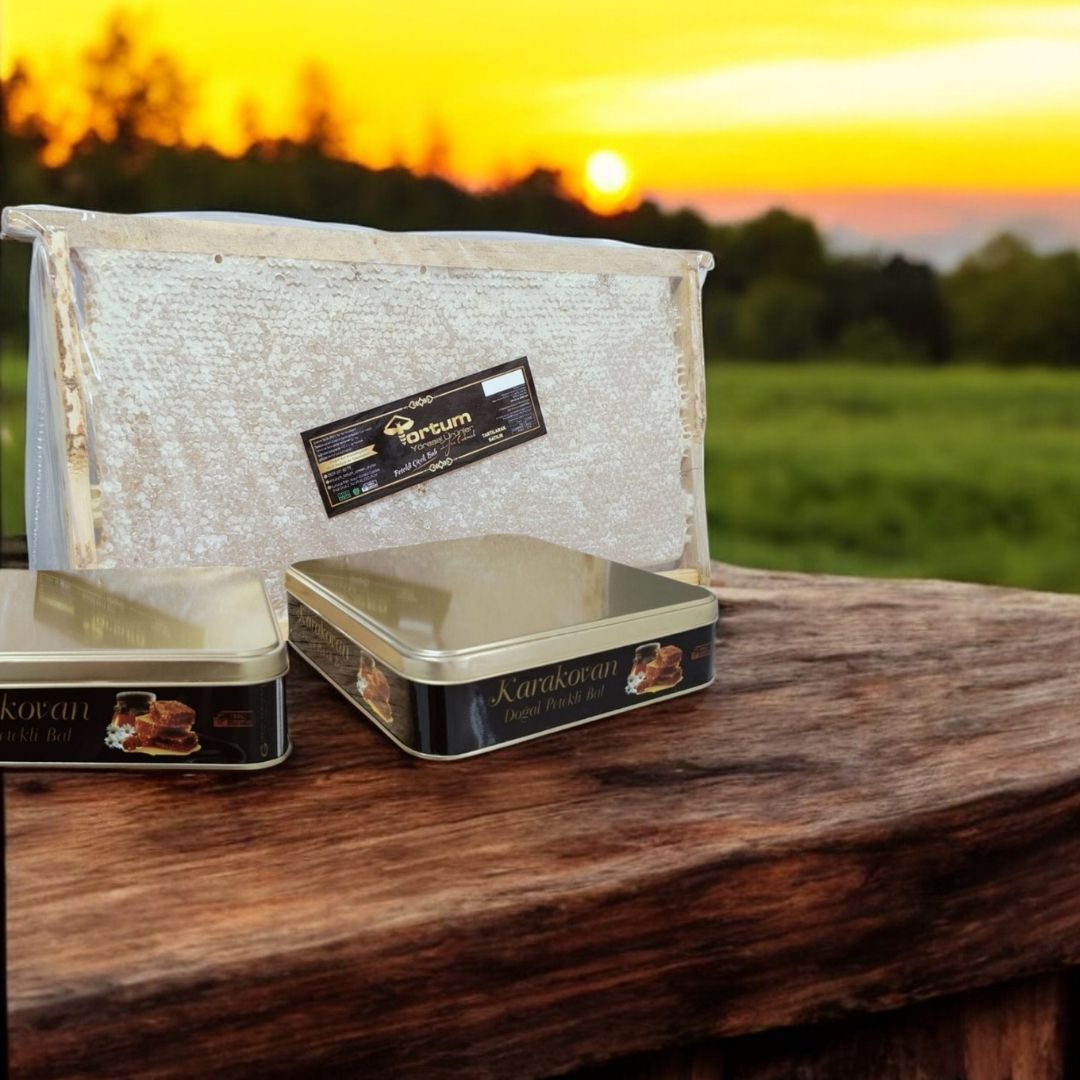 Doğal Yayla Çiçek Petek Balı (3 Teneke 4500-5000g Arası)