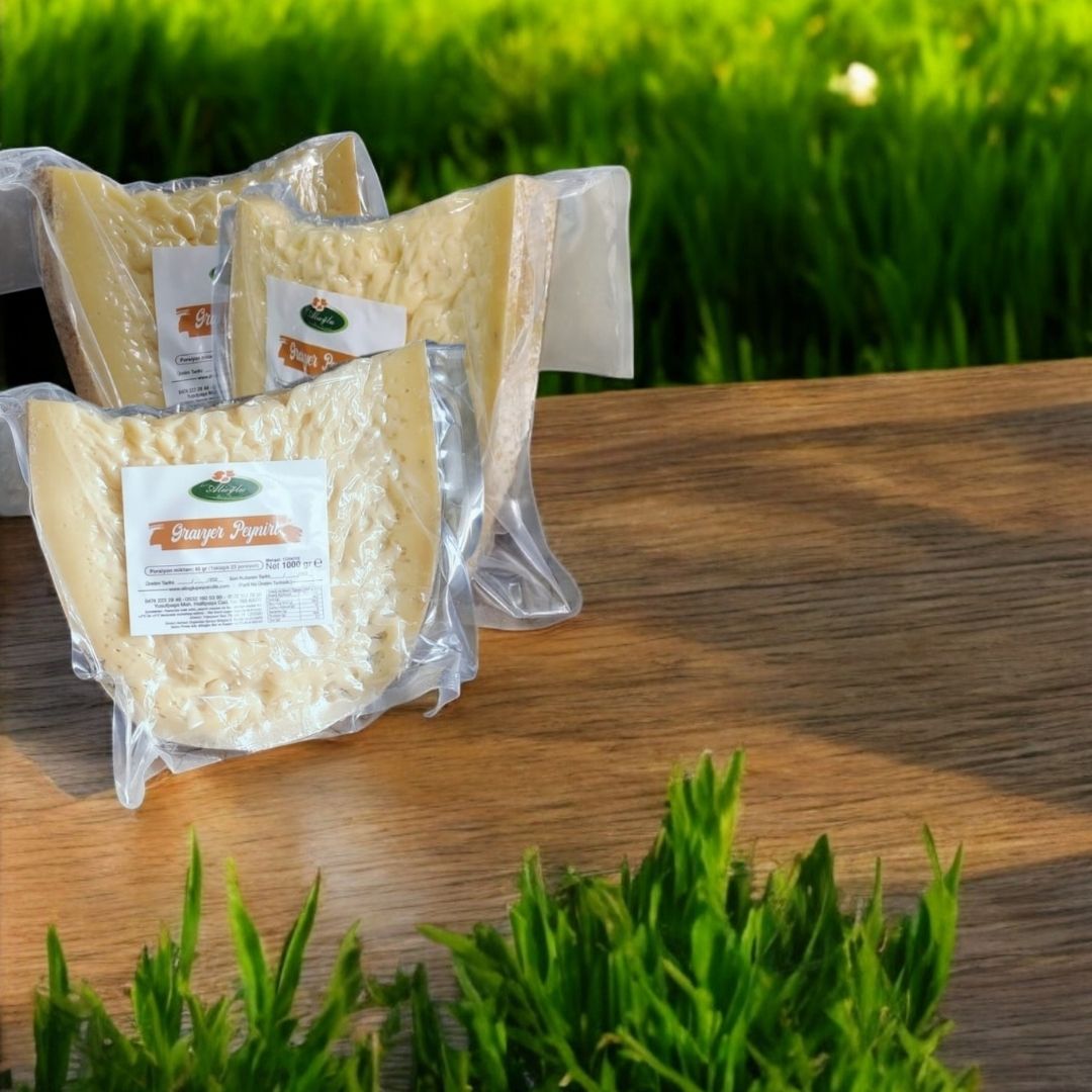 Katkısız Doğal Hakiki Kars Gravyeri - Gravyer Peyniri (3 Kg)