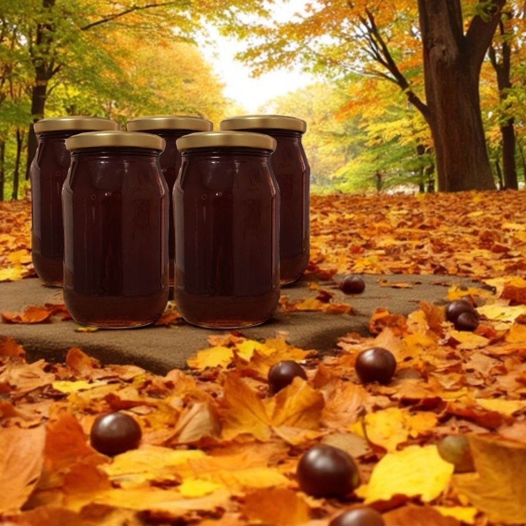 Analizli Şekersiz Hakiki Süzme Kestane Balı (Net-2,5 Kg) - Dökme