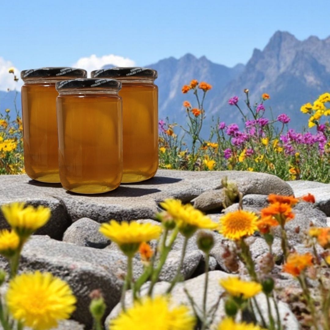 Doğal Yayla Çiçek Süzme Bal (3 Kavanoz 2550g) Dökme