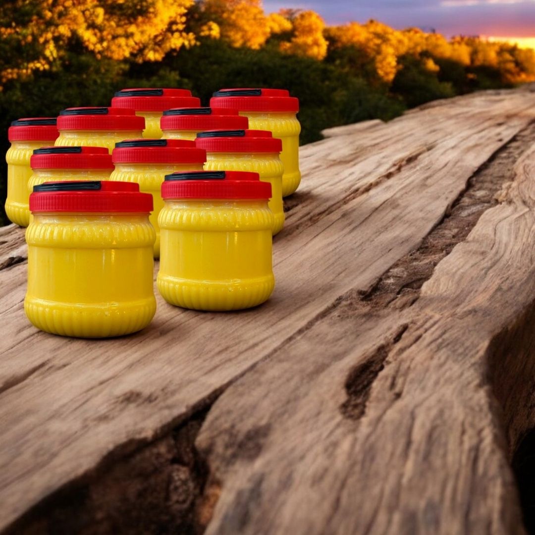 Katkısız Sade Sarı Yağ - Eritilmiş Saf - Ghee (10 Kg Pet) Dökme