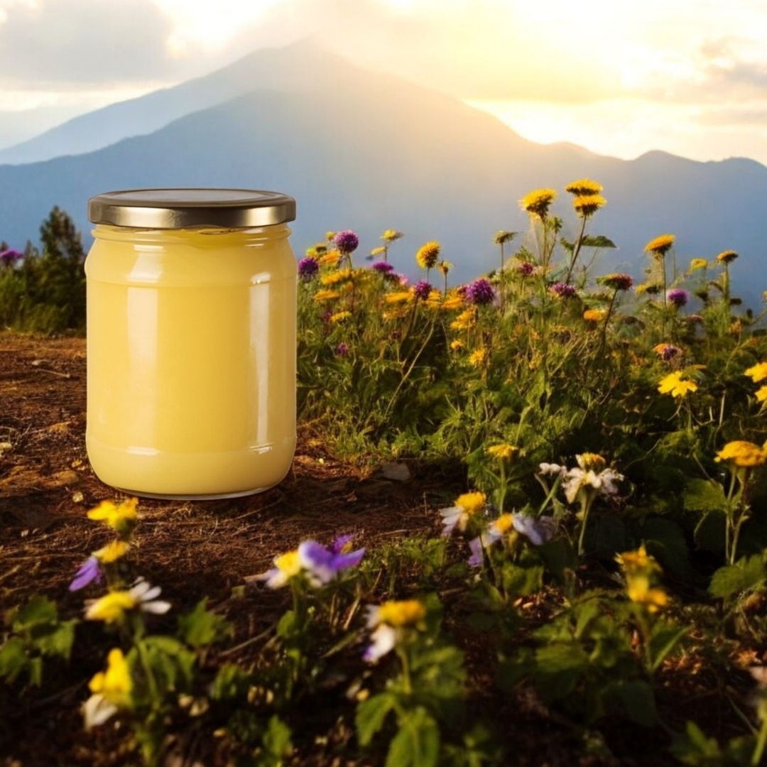 Katkısız Sade Sarı Yağ - Saf - Ghee (Net 600g Kavanoz) Dökme